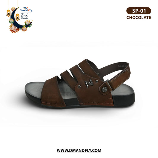 SP-01 Leather Sandal (Chocolate)
