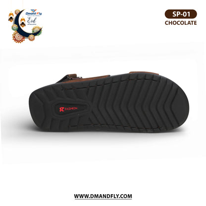 SP-01 Leather Sandal (Chocolate)
