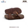 AM-11 Two Part Leather Sandal (Chocolate)