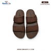 AM-11 Two Part Leather Sandal (Chocolate)