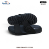 AM-11 Two Part Leather Sandal (Black)