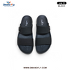 AM-11 Two Part Leather Sandal (Black)
