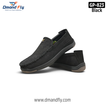 GP-823 Original Leather Shoe (Black)