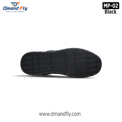MP-02 Original Leather Shoe (Ash-Black)