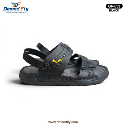 GP-053 Leather Sandal (Black)