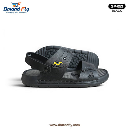 GP-053 Leather Sandal (Black)